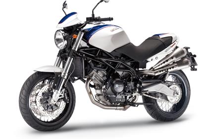 The Moto Morini 1200 Sport is now available in blue and white