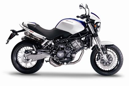 The Moto Morini 1200 Sport is now available in blue and white