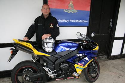 Army Sergeant Richard Green is now the proud owner of a James Toseland replica Yamaha R1