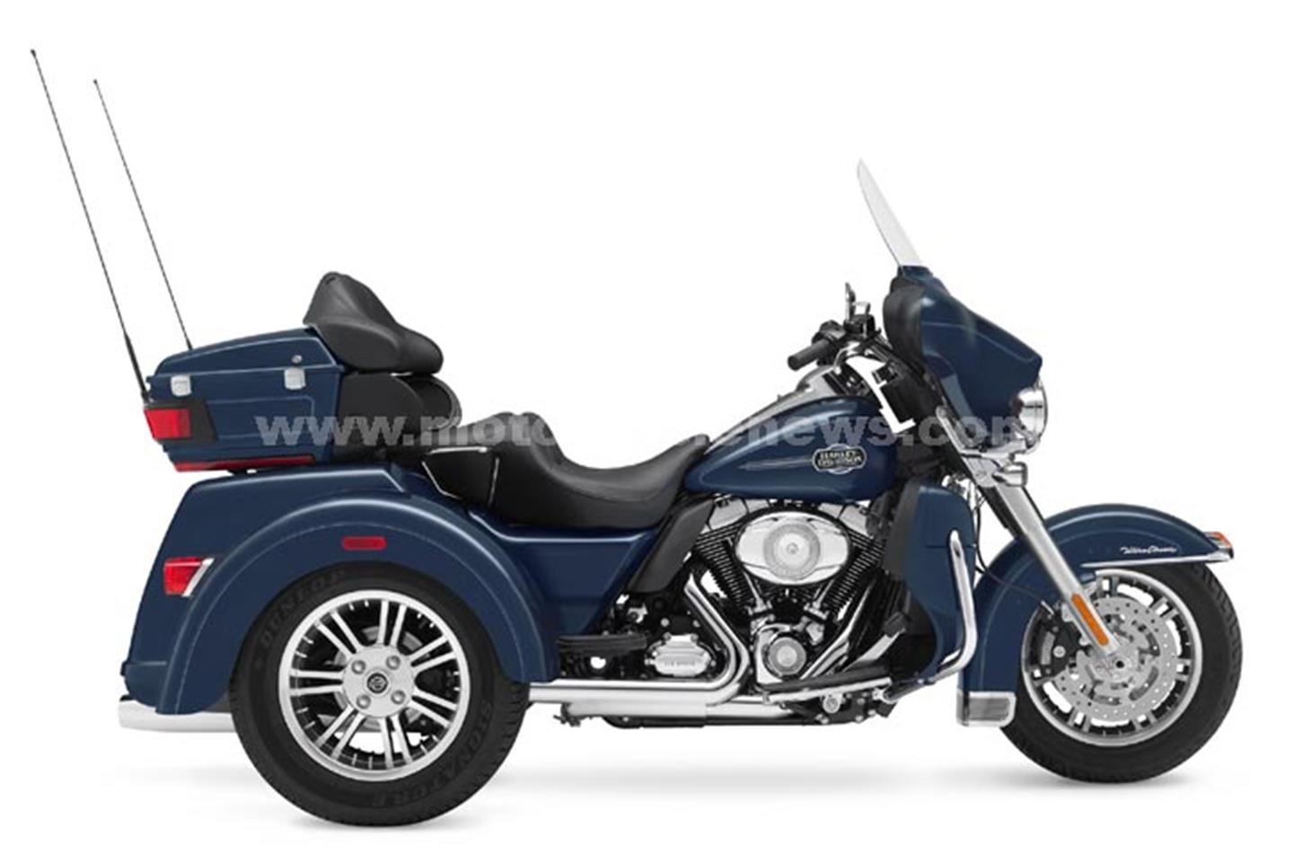 2009 Harley Davidson Tri Glide Ultra Classic trike revealed