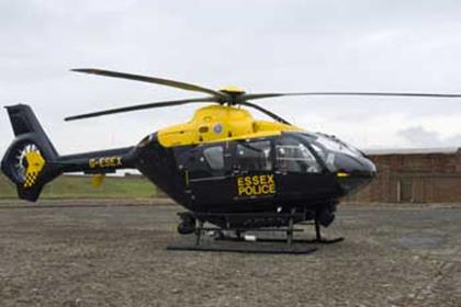 Essex Police will use a helicopter to catch speeding motorcyclists