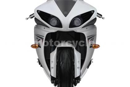 The 2009 Yamaha R1 features 'eye lids' for the headlights