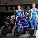 Tech3 Yamaha riders, James Toseland and Colin Edwards, also help unveil the new YZF-R1