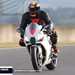 2009 Aprilia RSV4 testing ahead of ti's launch this weekend