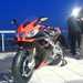 The new Aprilia RSV4 being unveiled in Rome 