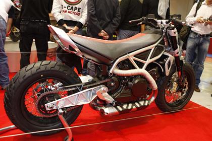 The Aprilia Mana X uses the same 830cc v-twin from the Aprilia Mana 850