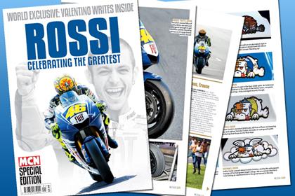 Rossi- celebrating the greatest