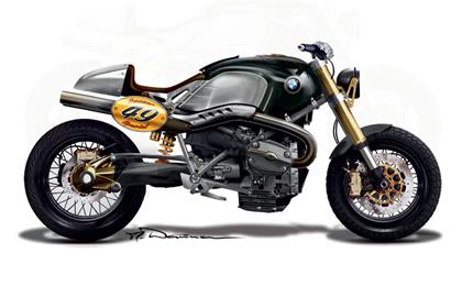 Official sketches reveal that BMW is choosing from twelve designs for the Lo-Rider concept