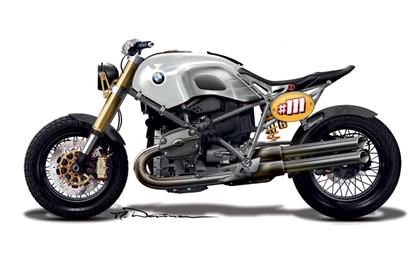 Official sketches reveal that BMW is choosing from twelve designs for the Lo-Rider concept