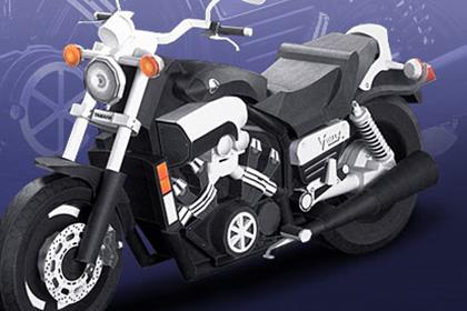 This Yamaha V-Max does not come with tyre-shredding amounts of torque, unfortunately