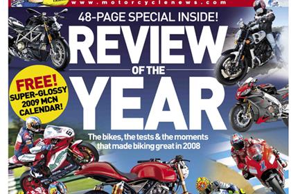 Relive the best moments of 2008 with the MCN Review of the Year