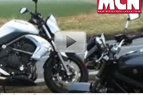 Video: 2009 Kawasaki ER-6n vs. Suzuki SV650 vs. Ducati Monster 696