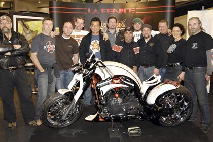 Italian firm Custombike took the Best in Show