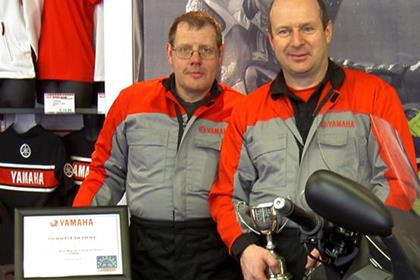 Nigel Cartwright won a Yamaha T-Max in the Yamaha Technician Grand Prix