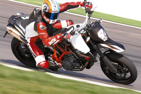 Video: KTM 990 SMR takes on road and track