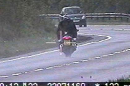 Bennett was sentenced to six months in Exeter jail last week after being filmed riding at 122mph with his 14 year old son riding pillion