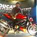 MCN editor Marc Potter with Ducati's new Streetfighter