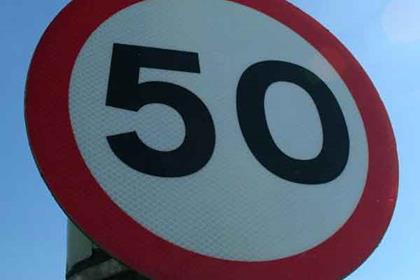 Speed limits on rural roads will be reduced to 50mph