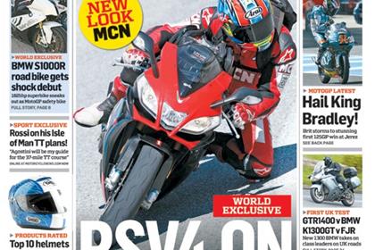 In this week's MCN the RSV4 is tested on the road for the first time