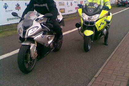 The BMW S1000RR at the North West 200