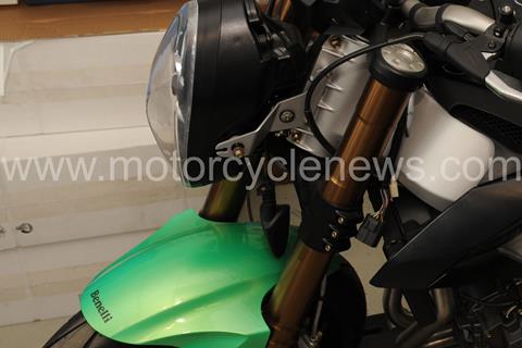 Benelli's rival for the Honda Hornet, Triumph Street Triple and BMW F800R