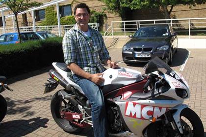 MCN Editor Marc Potter on the Yamaha R1 he will ride round the Isle of Man