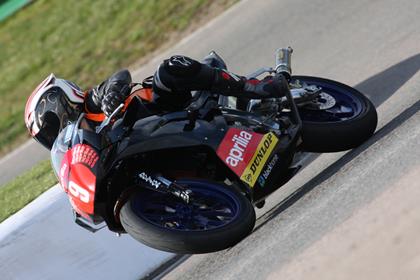 Riders like Stoner and Toseland honed their skills in the Aprilia Superteens challenge