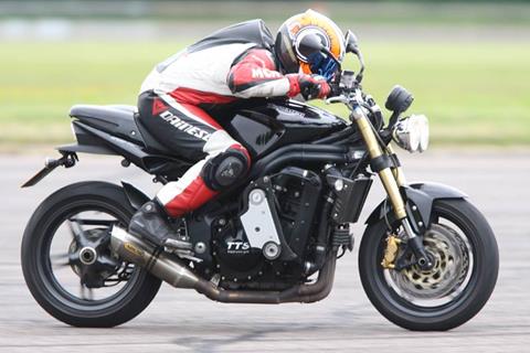 TTS Triumph Speed Triple - first ride