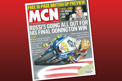 Get the low-down on this year's British GP with your free 16-page MCN guide