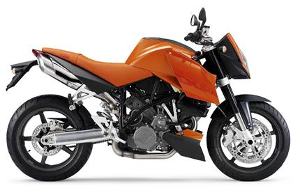 A KTM Super Duke was used in the robbery