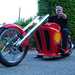 The bike was built back in 2006 for a Ferrari fan who wanted something unusual to ride