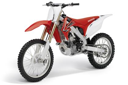 The new 2010 Honda CRF250R