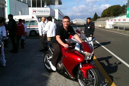 The 2010 Honda VFR1200F