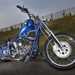 The bike was created by Ironside Choppers