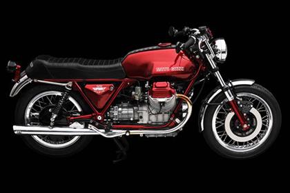 This Moto Guzzi V7 Sport 'Cherry O Baby' is up for sale on eBay