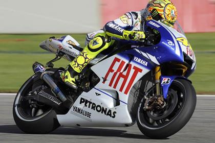 Valentino Rossi’s 2009 MotoGP world championship-winning, 800cc Yamaha M1