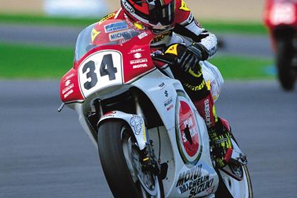 Kevin Schwantz 1993 500cc GP world championship-winning Suzuki RGV500