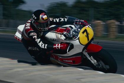 Barry Sheene’s 1981 Yamaha OW53, with which he became the last Brit to win a 500cc GP, in Sweden that year