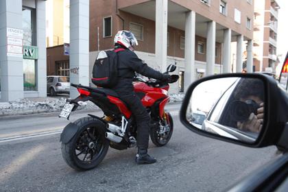 The new Ducati Multistrada 1200 in Bologna