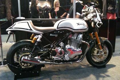 The Norton Commando Cafe Racer costs £13,495