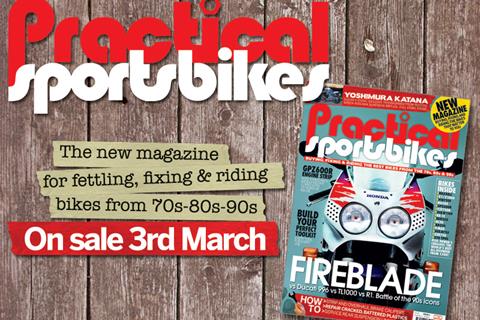 Free 16-page sample of new magazine 'Practical Sportsbikes'