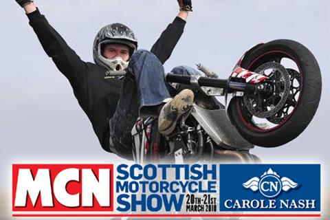 Win tickets to the Carole Nash MCN Scottish Motorcycle Show