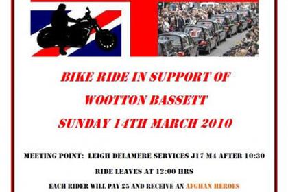 MCN wants your pictures from the Wootton Bassett ride