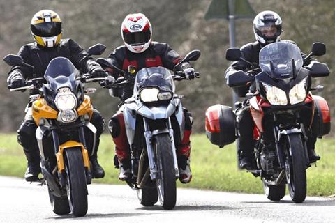 Video: 2010 Kawasaki Versys v BMW F650GS v Suzuki V-Strom