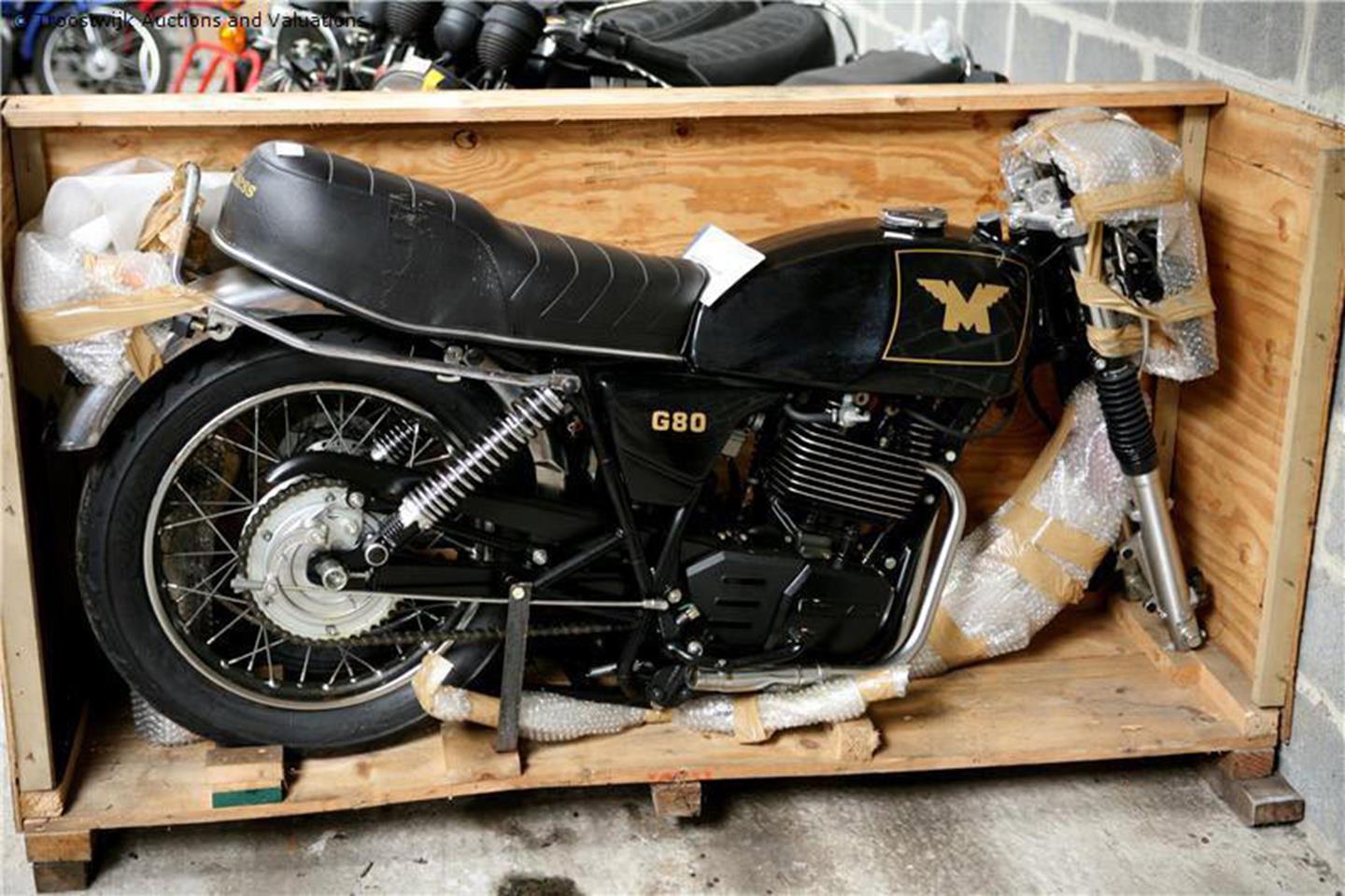 New old store stock motorcycles