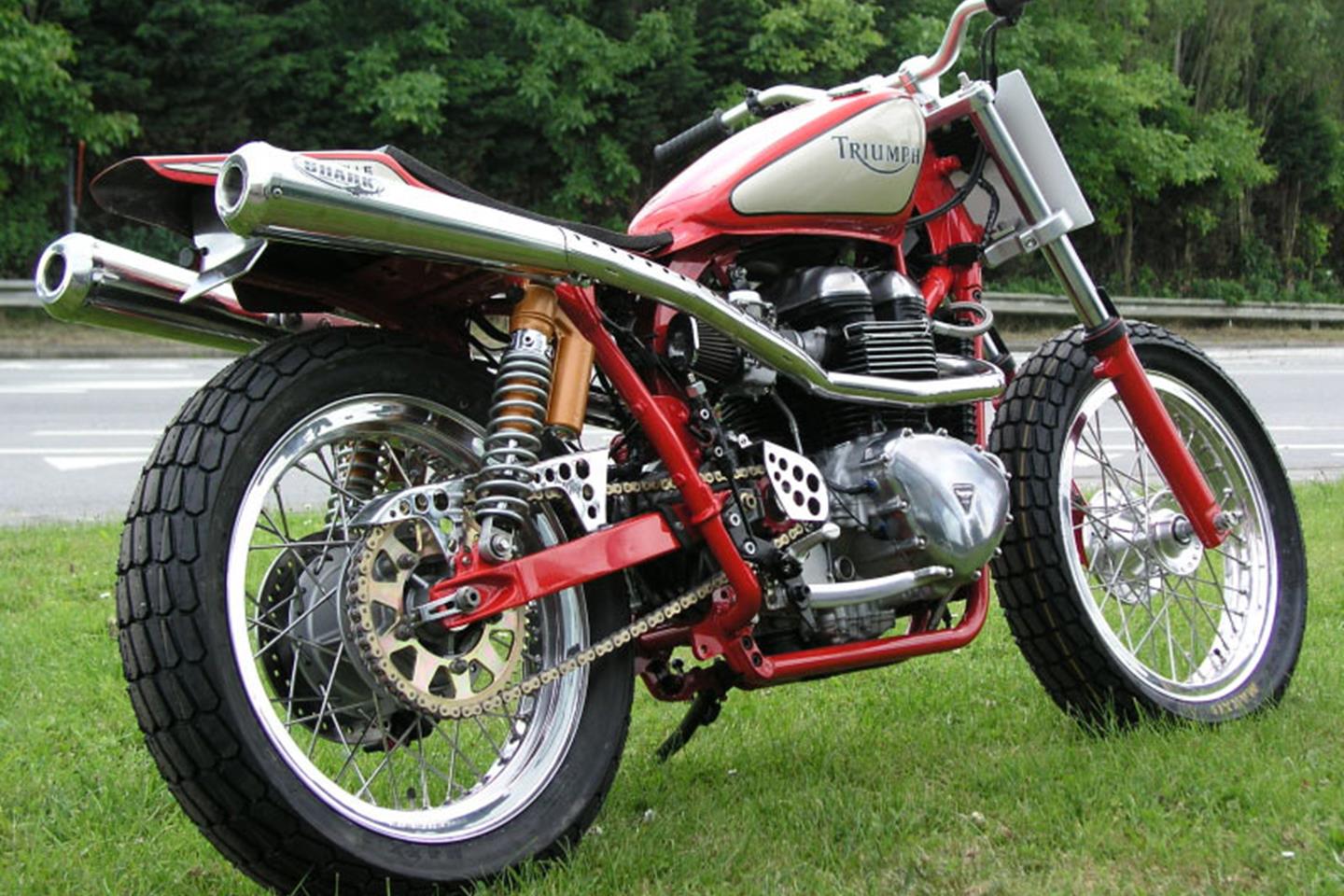 Triumph flat deals tracker for sale