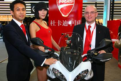 Ducati at the Beijing Motor Show