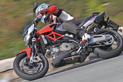 the 750cc adventure bike will use the same engine as the Shiver