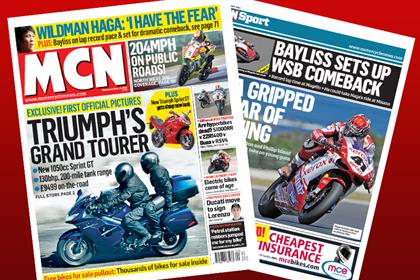 The new Triumph Sprint GT revealed in this week's MCN