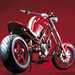 A Ducati Monster chopper, entered into the competition last year